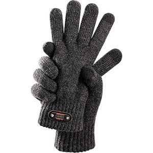 Mens Gloves Winter Touch Screen Gloves Warm Fleece Lined Knitted Gloves